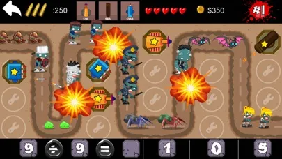 Math Vs Zombies Tower Defense Screenshots