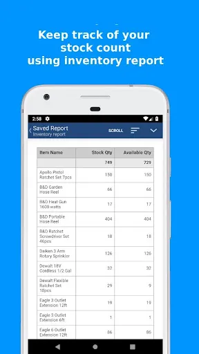 Capturas de tela do MobileBiz Pro
