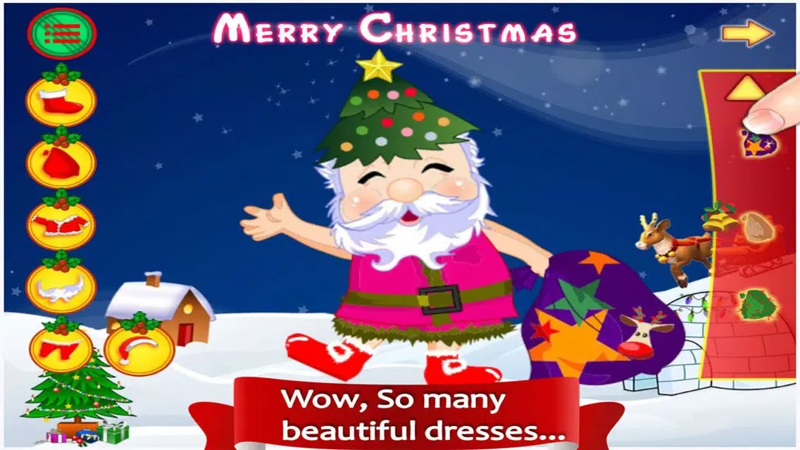 تصاویر Christmas Styling Santa Dressup
