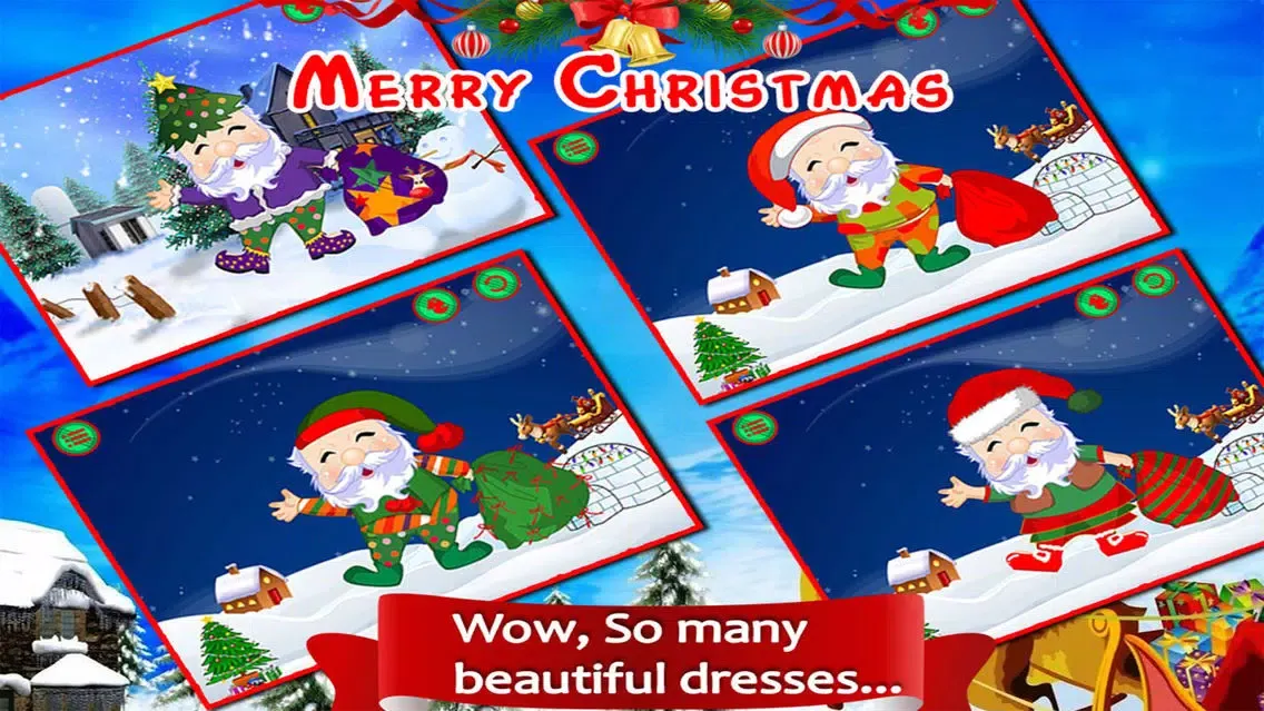 تصاویر Christmas Styling Santa Dressup