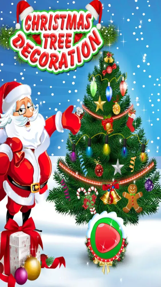 Capturas de tela do Xmas Tree Decoration Kids Fun
