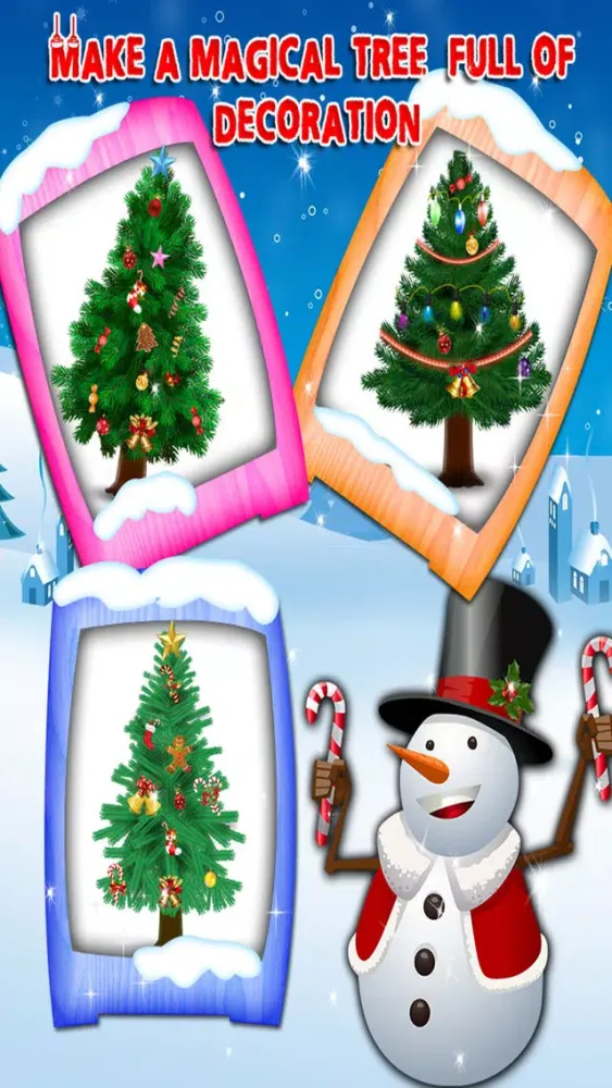 Capturas de tela do Xmas Tree Decoration Kids Fun