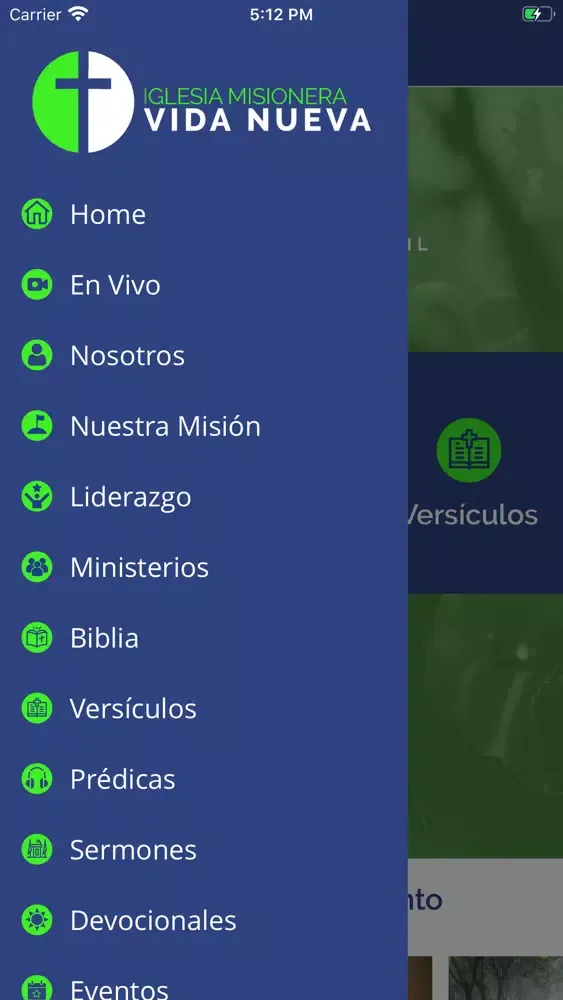 Iglesia Misionera Vida Nueva स्क्रीनशॉट