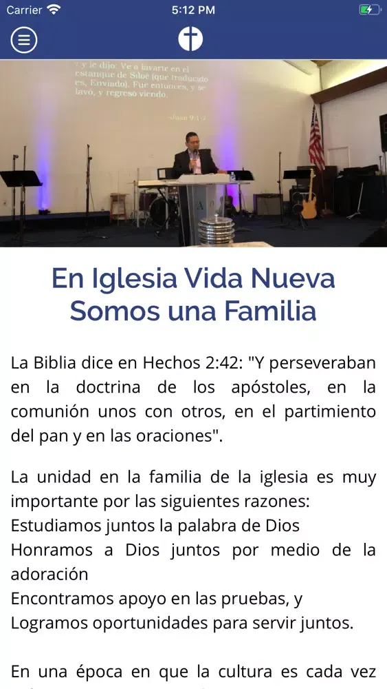Iglesia Misionera Vida Nueva स्क्रीनशॉट