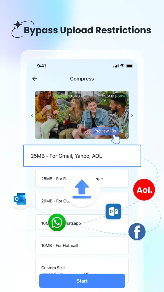 Compress Video Size Compressor应用截图