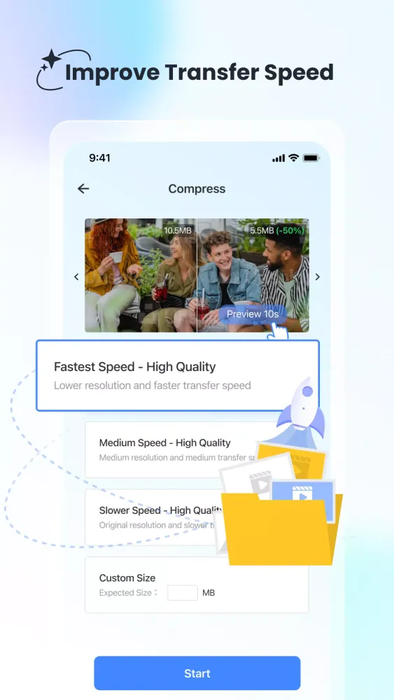 Compress Video Size Compressor应用截图