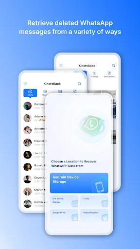 ChatsBack See Deleted Messages应用截图