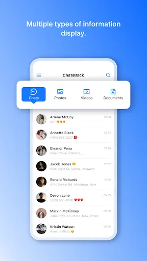 ChatsBack See Deleted Messages应用截图
