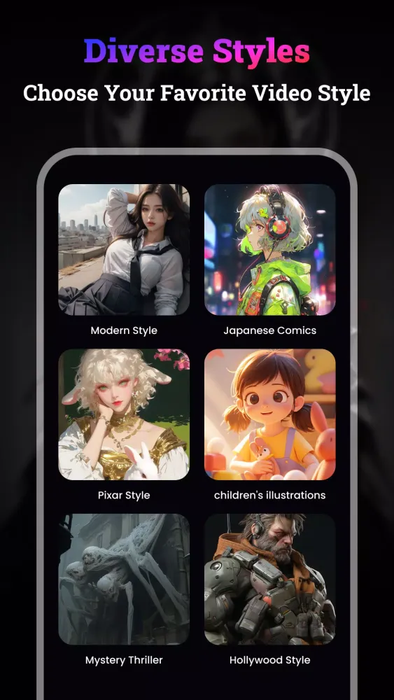AI Video Generator - Novi AI Ekran Görüntüleri
