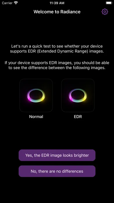 Capturas de pantalla de Radiance+