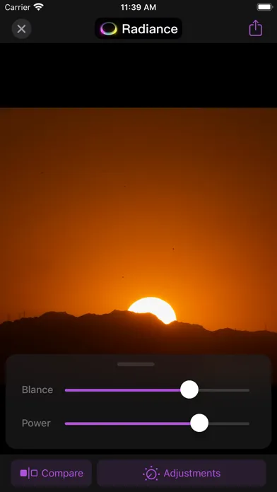 Capturas de pantalla de Radiance+