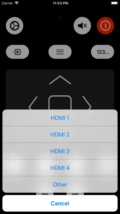 Screenshot di Remote for BRAVIA™ TV