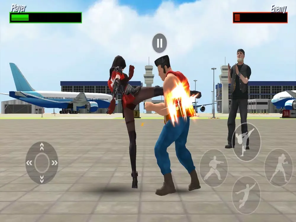 King of Karate Kings Fight 3D iPad  Screenshots