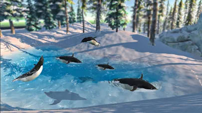 Tangkapan skrin Penguin Family Life Simulator