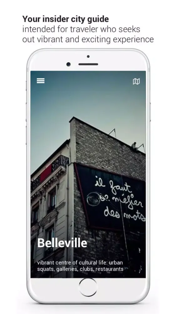 Paris IN Places city guide Screenshots