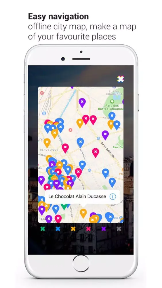 Paris IN Places city guide Screenshots