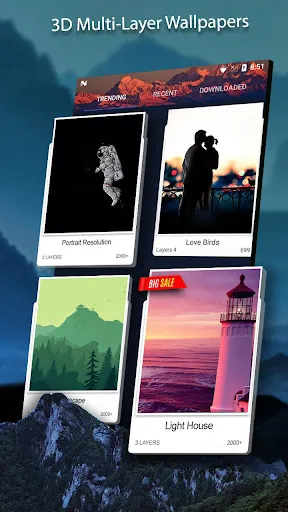 Capturas de pantalla de 3D Wallpaper Parallax