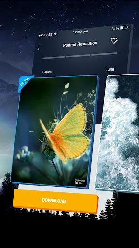 Capturas de pantalla de 3D Wallpaper Parallax
