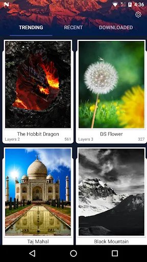Capturas de pantalla de 3D Wallpaper Parallax