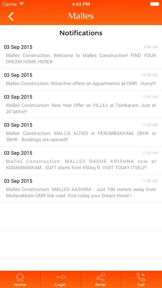 Malles Constructions應用截圖