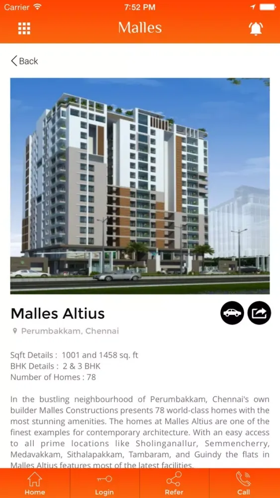 Malles Constructions應用截圖