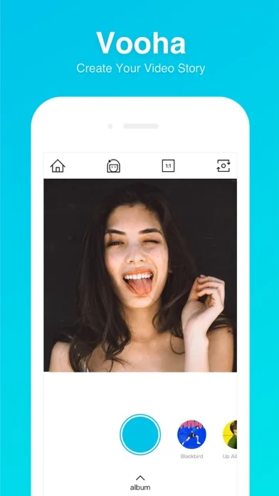 Captures d'écran de Vooha - Best Video Editor & Movie Maker