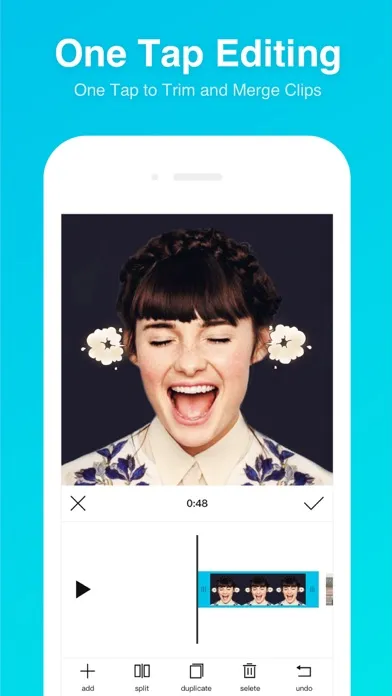 Captures d'écran de Vooha - Best Video Editor & Movie Maker