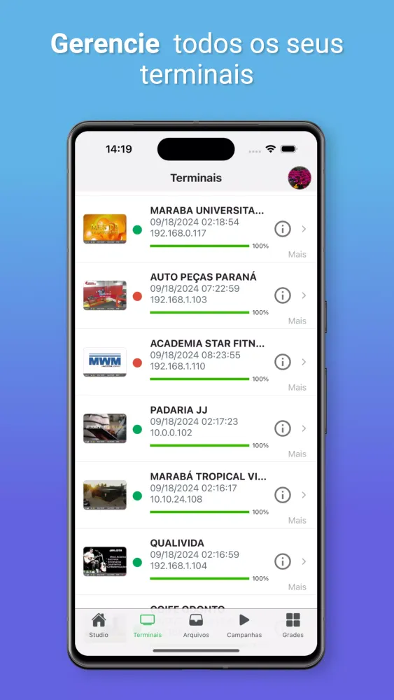 Скриншоты Neonews Mobile Studio