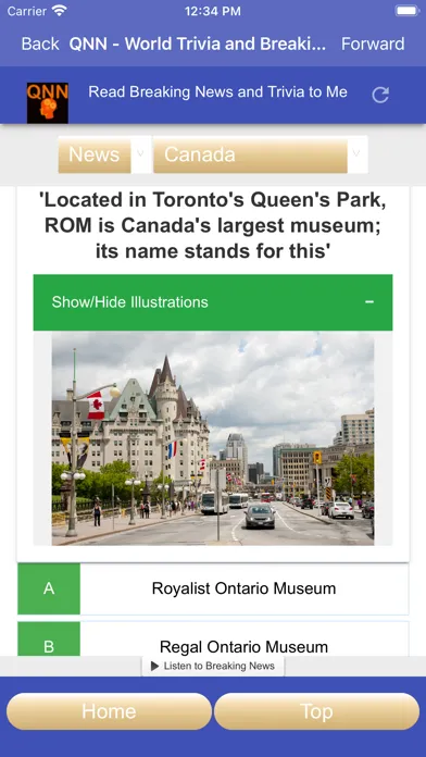 QNN PRO: Breaking News, Trivia Screenshots