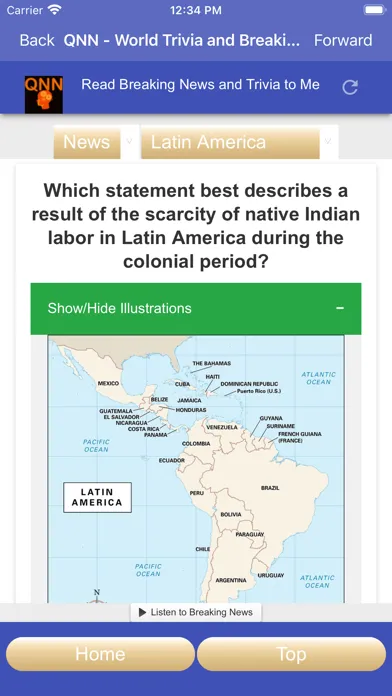 QNN PRO: Breaking News, Trivia Screenshots