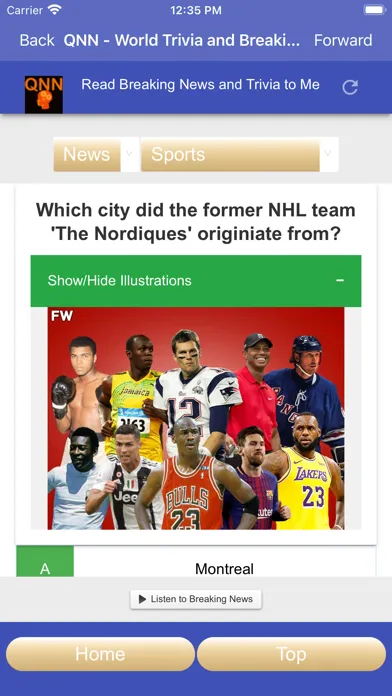 QNN PRO: Breaking News, Trivia Screenshots