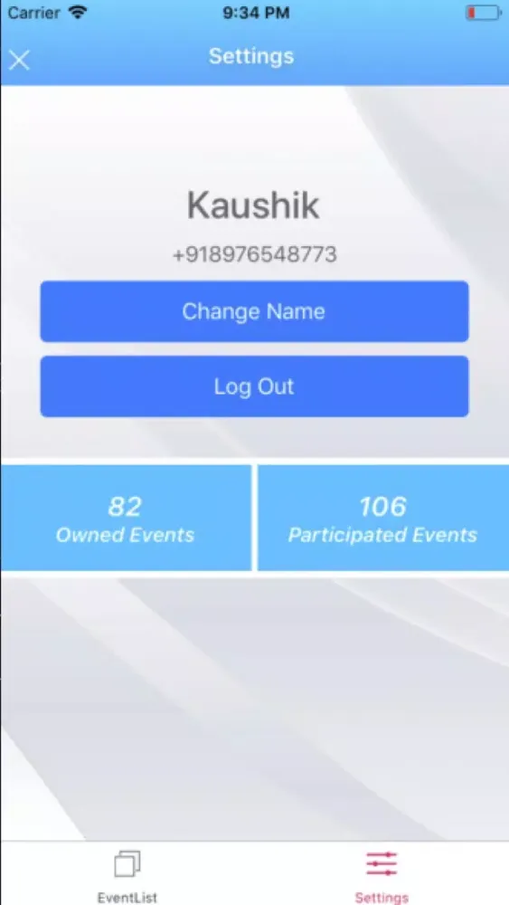 Invito Event App Ekran Görüntüleri
