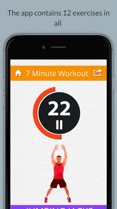 Seven Minutes Workout スクリーンショット