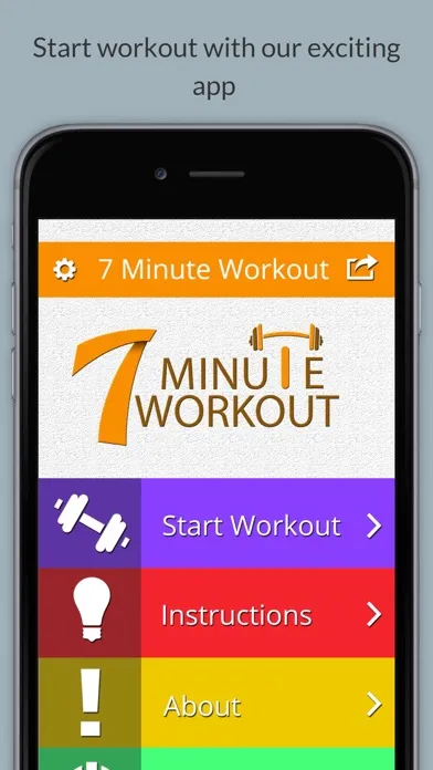 Seven Minutes Workout スクリーンショット