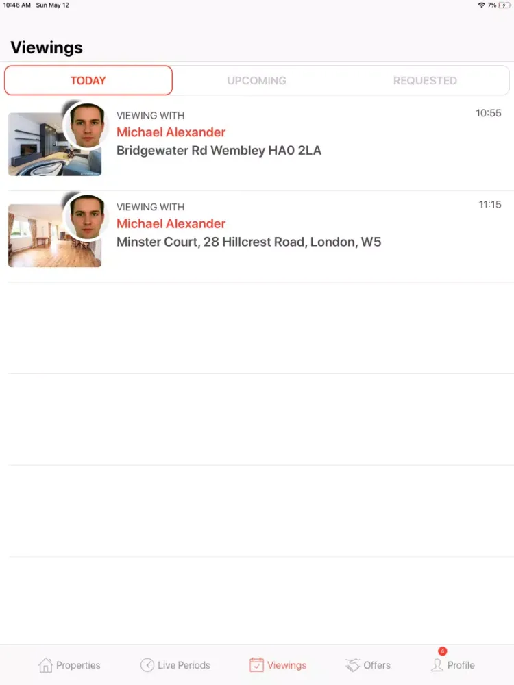 Inadash Agent iPad  Ekran Görüntüleri
