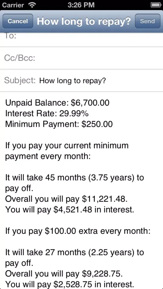 Easy Money Planner Free Ekran Görüntüleri
