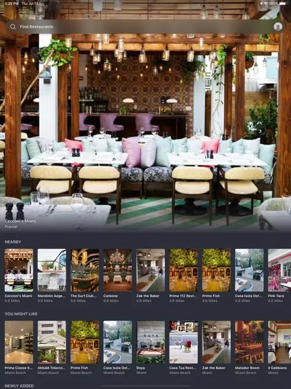 MenuVue - Explore Visual Menus iPad 应用截图
