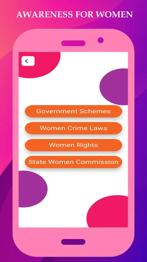 Ảnh chụp màn hình của Pink Shakti Women Safety App