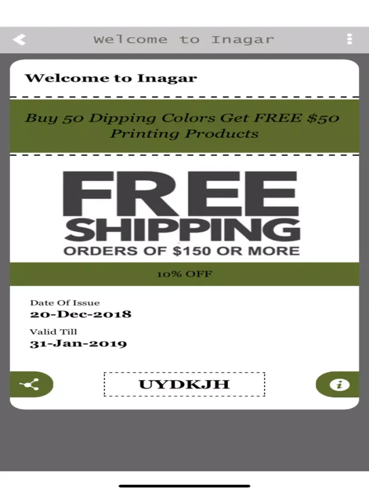 INAGAR BEAUTY SUPPLY iPad 應用截圖