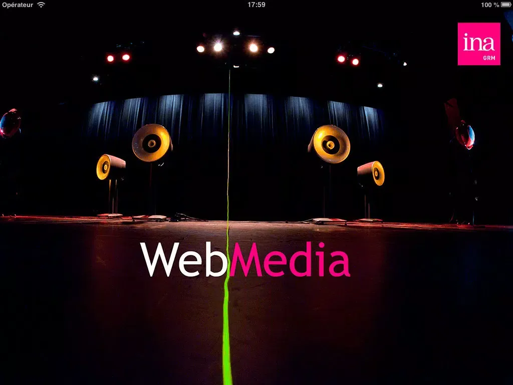 ภาพหน้าจอของ WebMedia Ina GRM iPad 