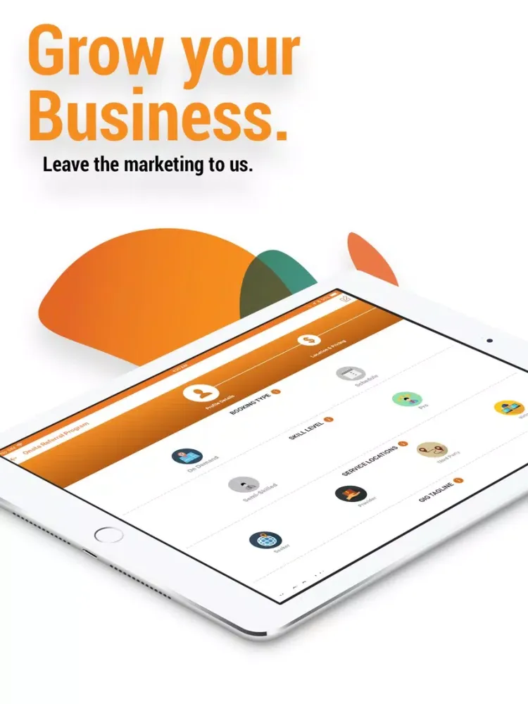 Capturas de pantalla de Onata: For Service Providers iPad 