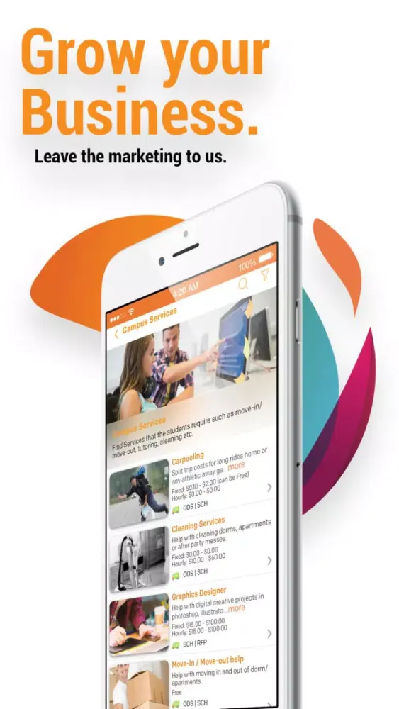 Capturas de pantalla de Onata: For Service Providers