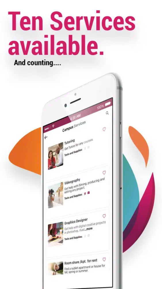 Capturas de pantalla de Onata: Campus Services