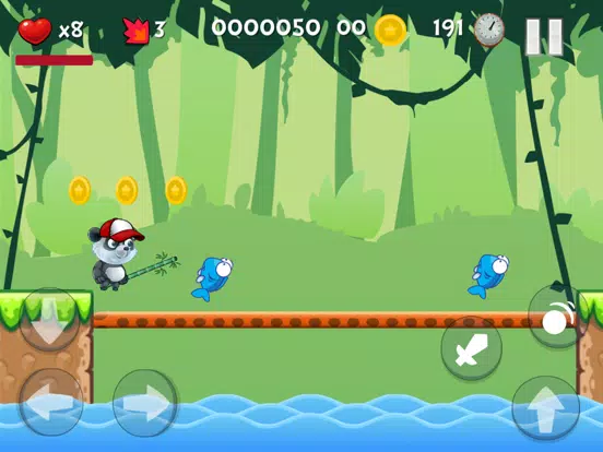 Скриншоты Super Panda Adventure iPad 