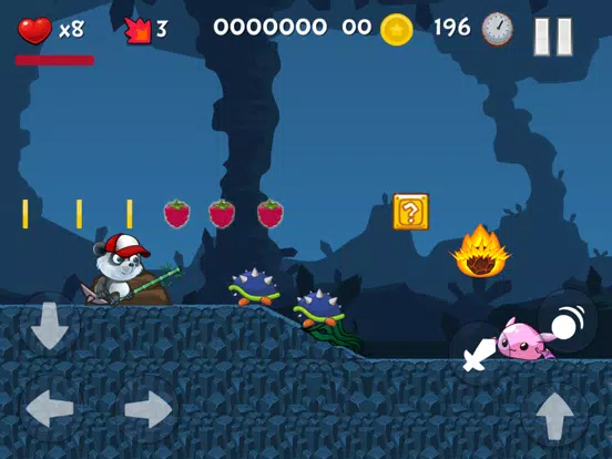 Скриншоты Super Panda Adventure iPad 