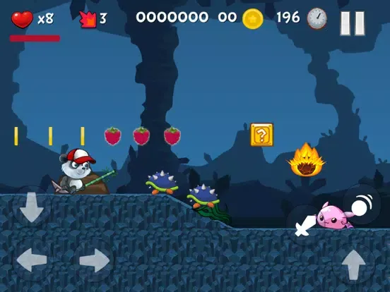 Super Panda Adventure iPad  Screenshots