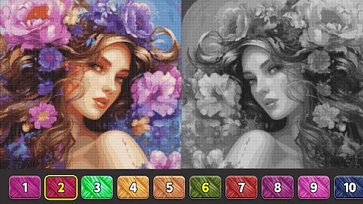 Скриншоты Cross Stitch: Color by Number