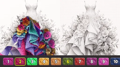 Скриншоты Cross Stitch: Color by Number
