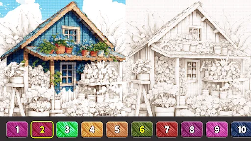 Скриншоты Cross Stitch: Color by Number