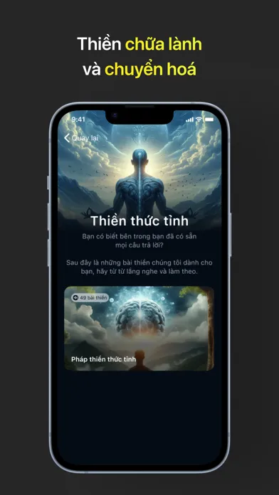 Tangkapan skrin Thiền Thức Tỉnh